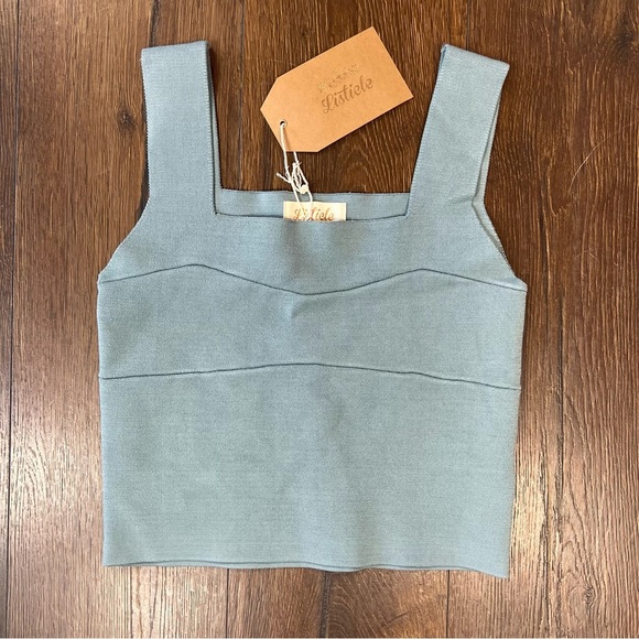 🆕 Listicle Sky Blue Level Up Brami SZ LG - Picture 2 of 5